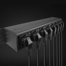 Power Supply Unit - LINDY 1.5U 8 Schuko Outlets, PDU, 3500W, 250VAC, 16A, Horizontal Rack, Black Power Supply Unit - LINDY 1.5U 8 Schuko Outlets, PDU, 3500W, 250VAC, 16A, Horizontal Rack, Black