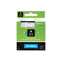 Label Tape - Dymo 45020 90x65x17mm Transparent White Label Tape - Dymo 45020 90x65x17mm Transparent White