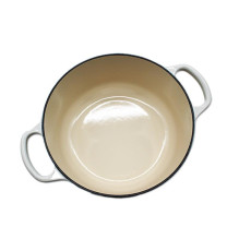 Cookware - Le Creuset Signature Frying Pan 4.2L Enameled Cast Iron Round Meringue Cookware - Le Creuset Signature Frying Pan 4.2L Enameled Cast Iron Round Meringue