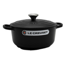 Cookware - Le Creuset Signature Frying Pan 20cm Round Cast Iron Black Cookware - Le Creuset Signature Frying Pan 20cm Round Cast Iron Black