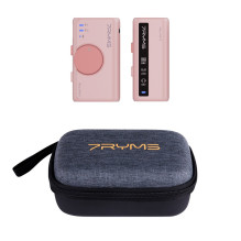 Wireless Microphone - iRay DW10 2.4 GHz, 100m distance, USB-C, 3.5mm, Omni-Directional, Pink