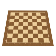 Chess Board Walnut No.1 28x28 Cm Star