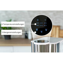 Vandens Dozatorius - Unold Ava 2.5L 6 Temperatūros Lygiai Jutiklinis Valdymas Sidabrinė Balta