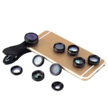 Phone Lens - Apexel APL-DG10 10-in-1 Lens Kit with Clip and Case Phone Lens - Apexel APL-DG10 10-in-1 Lens Kit with Clip and Case
