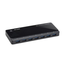 USB Hub - TP-LINK UH720 7-Port USB 3.0 Hub su 2.4A Įkrovimo Prievadais