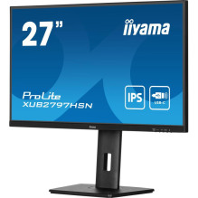 Monitorius - iiyama ProLite XUB2797HSN-B2, USB-C, Juodas