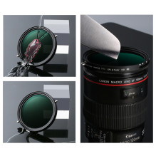 Camera Filter - KF Concept Nano-X 2-in-1 CPL + ND2-ND32 77mm