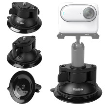 Camera Mount - Telesin MAG-003 Suction Cup and Magnetic Base with 1/4' Thread Camera Mount - Telesin MAG-003 Suction Cup and Magnetic Base with 1/4' Thread