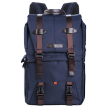 Camera Backpack - KF Concept Classic 840D Nylon Weatherproof Dark Blue