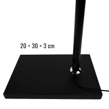 Kosmetinė Lempa - MITOYA LED MĖNULIO ŠVIESA 2700-5600K Reguliuojamas Stovas Juodas Kosmetinė Lempa - MITOYA LED MĖNULIO ŠVIESA 2700-5600K Reguliuojamas Stovas Juodas