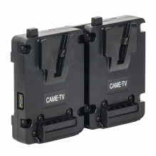 Maitinimo Plokštė - CAME-TV DUAL V-MOUNT dviejų baterijų su D-TAP išėjimais