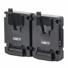 Maitinimo Plokštė - CAME-TV DUAL V-MOUNT dviejų baterijų su D-TAP išėjimais
