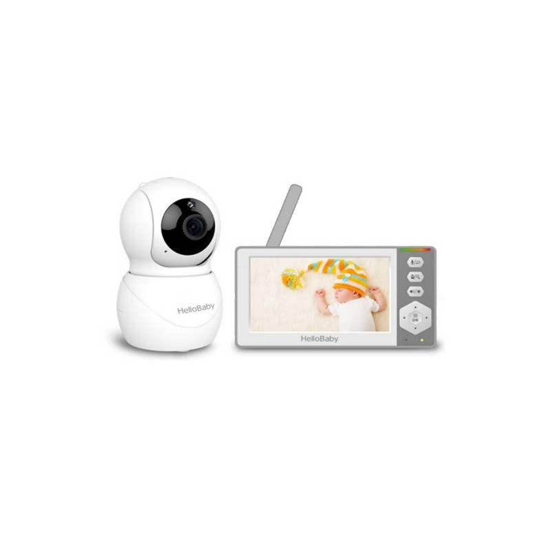 Mobile Baby Monitor - HELLOBABY Video Surveillance Device 4.3" TFT LCD IR Night Vision