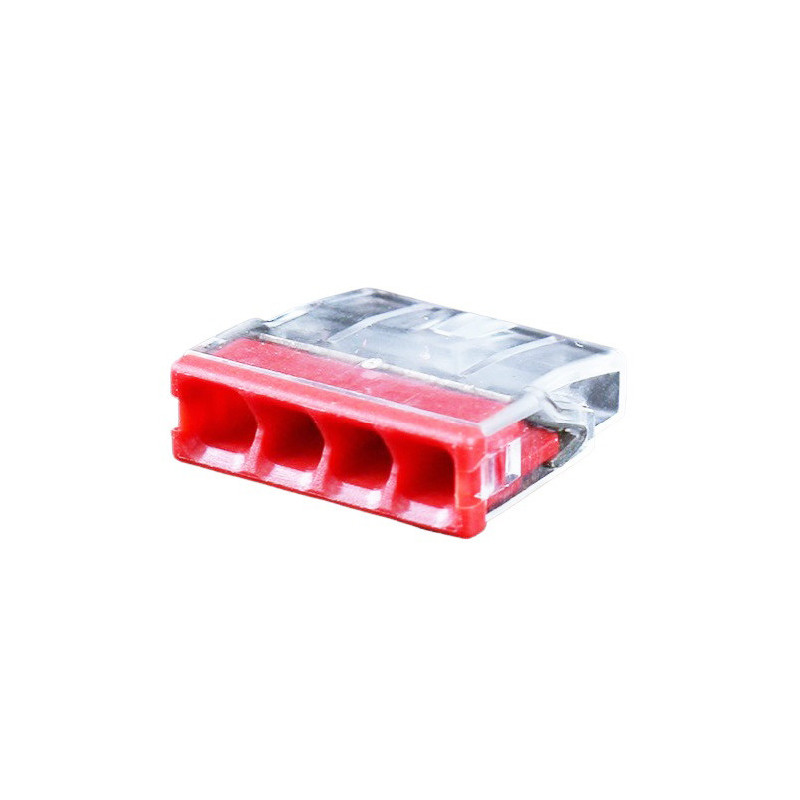 Electrical Connector - Connection Connector 4x 0.5-2.5mm² 24A 450V 100pcs