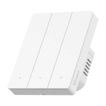 Smart Wall Switch - SONOFF M5-3C-80W Wi-Fi, Matter, 3-Gang, LED Indicators