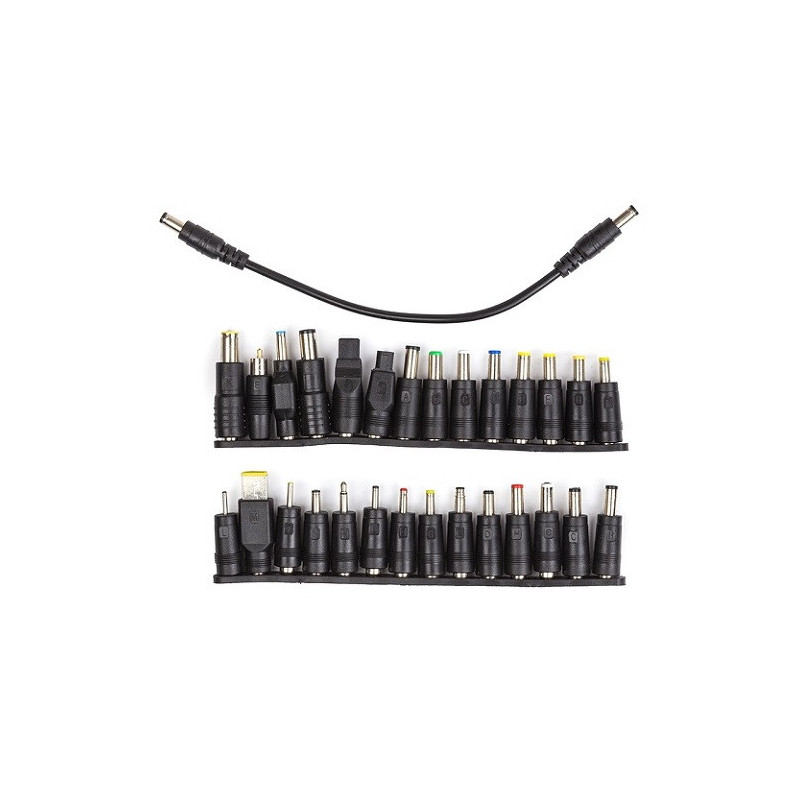 Adapter Set - DC Connectors for Laptops 28 pcs., 159 g, 220x90x30 mm