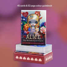 Oracle Kortelės - Blue Angel Alice: The Wonderland Pocket Oracle 45 Kortelių Vadovas Oracle Kortelės - Blue Angel Alice: The Wonderland Pocket Oracle 45 Kortelių Vadovas