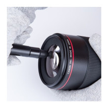 Fotoaparato Objektyvo Valiklis - VSGO V-P03E 2-in-1 su Šepetėliu ir Anglies Antgaliu Fotoaparato Objektyvo Valiklis - VSGO V-P03E 2-in-1 su Šepetėliu ir Anglies Antgaliu