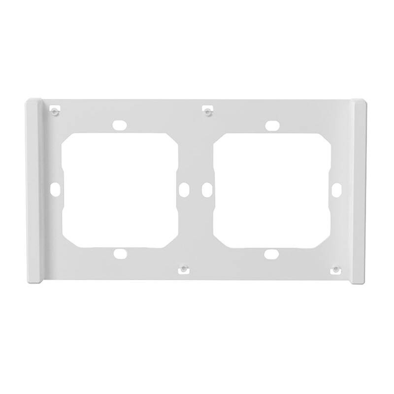 Rotary Frame - SONOFF M5-80 2-Gang V0 Fireproof PC 157x86x14.8mm White