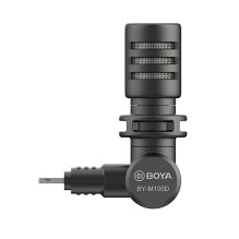 Mikrofonas - BOYA BY-M100D Kondensatorinis Mikrofonas su Lightning Jungtimi