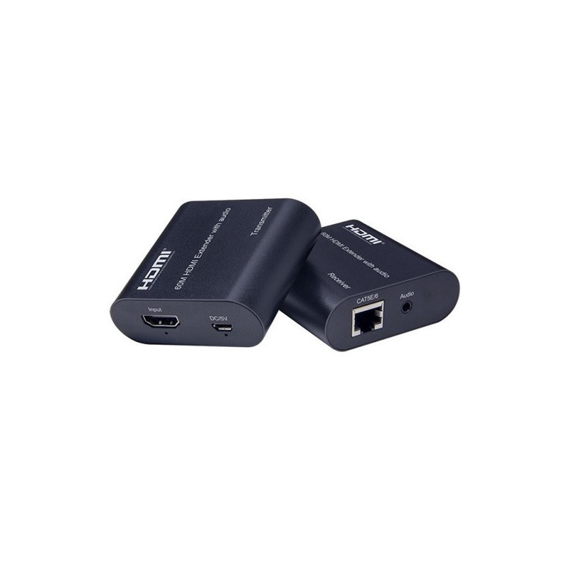 HDMI Ilgiklis - Extra Digital 60m 1080P EDID 3.5mm Garso Išėjimas