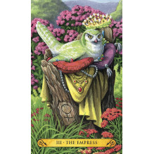 Card Set - Llewellyn Owl Tarot Mini 78 Cards 3 x 1.7 inches Card Set - Llewellyn Owl Tarot Mini 78 Cards 3 x 1.7 inches