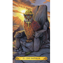 Card Set - Llewellyn Owl Tarot Mini 78 Cards 3 x 1.7 inches Card Set - Llewellyn Owl Tarot Mini 78 Cards 3 x 1.7 inches