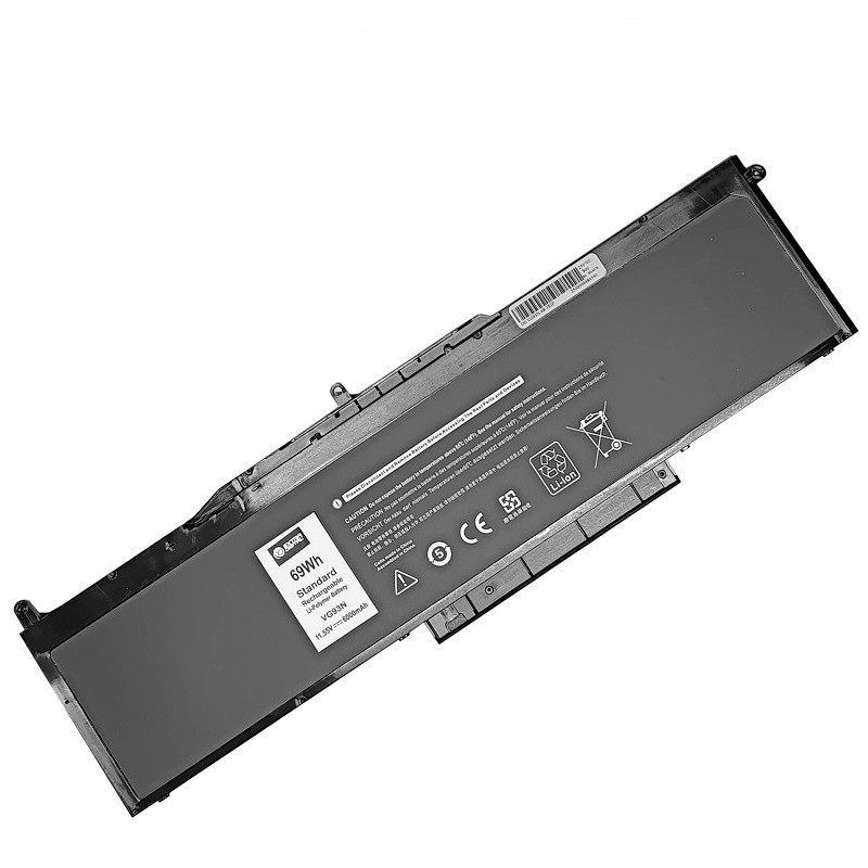 Pakaitinė Baterija - DELL VG93N 6000mAh Pakaitinė Baterija