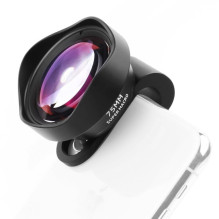 Phone Lens - Ulanzi 75mm 10x Macro Lens for Smartphones, Aluminum Phone Lens - Ulanzi 75mm 10x Macro Lens for Smartphones, Aluminum
