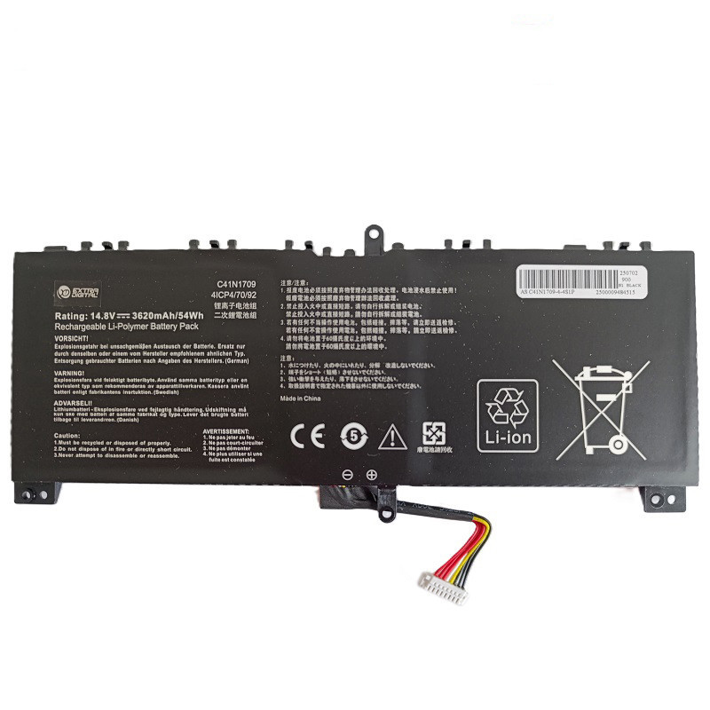 Pakaitinė Baterija - ASUS C41N1709 3620mAh Pakaitinė Baterija