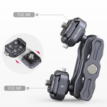 Camera Accessories - Ulanzi FALCAM F22 Magic Arm F018 105mm Aluminum 2.5kg Capacity Camera Accessories - Ulanzi FALCAM F22 Magic Arm F018 105mm Aluminum 2.5kg Capacity