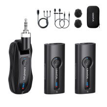 Belaidis Mikrofonas - KIMAFUN KM-G70-1 Dual Transmitters USB-C Įkraunamas Belaidis Mikrofonas - KIMAFUN KM-G70-1 Dual Transmitters USB-C Įkraunamas