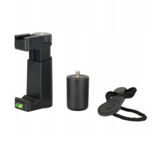 Phone Holder - ULANZI F-Mount Adjustable Clamp 60-95mm Cold Shoe Mount Phone Holder - ULANZI F-Mount Adjustable Clamp 60-95mm Cold Shoe Mount