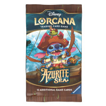 Trading Cards - Disney Lorcana Azurite Sea Booster Pack 12 Cards English Language Trading Cards - Disney Lorcana Azurite Sea Booster Pack 12 Cards English Language