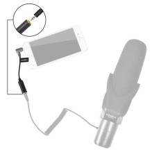 Adapteris - COMICA CVM-SPX 3.5mm TRS į TRRS Mikrofono Konverteris 11cm