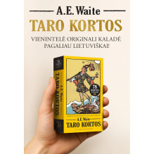 Tarot Kortos - 369 Kortų A.E. Waite Komplektas 78 Kortų Lietuviškos Versijos Tarot Kortos - 369 Kortų A.E. Waite Komplektas 78 Kortų Lietuviškos Versijos