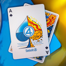 Playing Cards - Theory 11 Fantastic Four Deck Retro-Futuristic Design Playing Cards - Theory 11 Fantastic Four Deck Retro-Futuristic Design