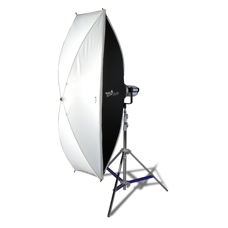 Apšvietimo modifikatorius - Phottix G-Capsule Softbox 30x140cm Bowens tvirtinimas