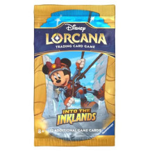 Collectible Cards - Disney Lorcana To Inkland Booster Pack 12 Cards Collectible Cards - Disney Lorcana To Inkland Booster Pack 12 Cards