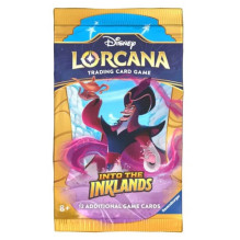 Kolekcionuojamos Kortelės - Disney Lorcana Į Inklandą Booster Pakas 12 Kortelių
