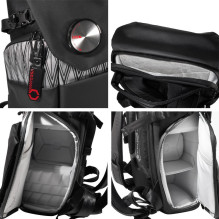 Camera Backpack - VSGO V-BP021 16L with Laptop Compartment Black Camera Backpack - VSGO V-BP021 16L with Laptop Compartment Black