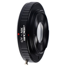 Adapteris - K&F Concept Contax / Yashica į Nikon F-mount Aliuminis Adapteris - K&F Concept Contax / Yashica į Nikon F-mount Aliuminis