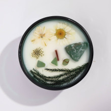 Namų Kvapas - Hop Hare The Magician Žvakė Mėtų Aromatas Su Jadų Akmeniu Žalia Namų Kvapas - Hop Hare The Magician Žvakė Mėtų Aromatas Su Jadų Akmeniu Žalia