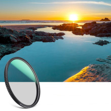 Photo Filter - KF Concept 'Nano-X' CPL 77mm Multi-Coated Coating Photo Filter - KF Concept 'Nano-X' CPL 77mm Multi-Coated Coating