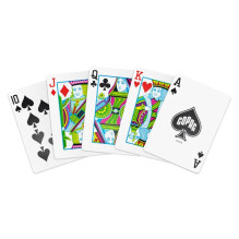 Žaidimų kortos - Copag Neoteric Poker Reguliarus indeksas 2 pakuotės PVC plastikas violetinė geltona mėlyna Žaidimų kortos - Copag Neoteric Poker Reguliarus indeksas 2 pakuotės PVC plastikas violetinė geltona mėlyna