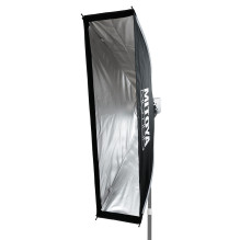 Apšvietimo Įranga - MITOYA MOTION STRIP 30x120cm Softbox su Tinkleliu Bowens Apšvietimo Įranga - MITOYA MOTION STRIP 30x120cm Softbox su Tinkleliu Bowens