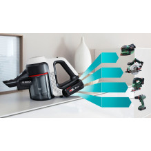 Dulkių Siurblys - Bosch Belaidis Dulkių Siurblys Serie 7 BSS711W su Įkraunama Baterija Balta