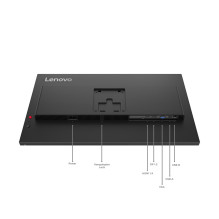 Monitor - Lenovo ThinkVision T27-40 27" Full HD 1920x1080 IPS Adjustable Black Monitor - Lenovo ThinkVision T27-40 27" Full HD 1920x1080 IPS Adjustable Black