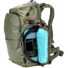Camera Backpack - Shimoda Explore V2 25 Waterproof, Small Mirrored Main Unit, Green Camera Backpack - Shimoda Explore V2 25 Waterproof, Small Mirrored Main Unit, Green