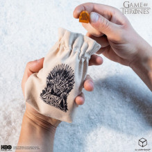 Game Accessory - Game of Thrones Dice Bag, Cotton, Beige